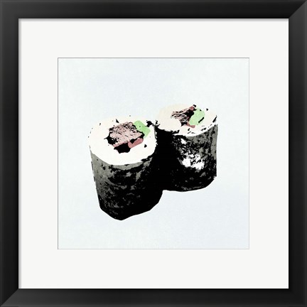 Framed Sushi Style III Print