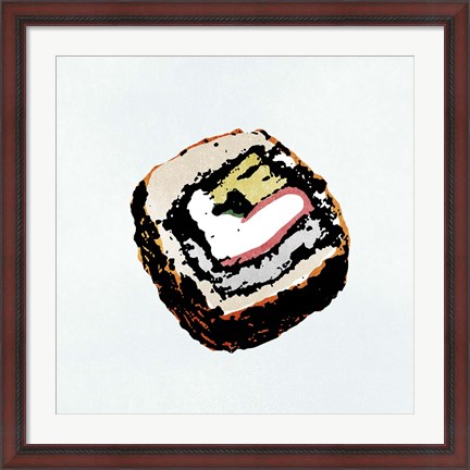 Framed Sushi Style IV Print