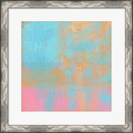 Framed Day Glow Pastel II Print