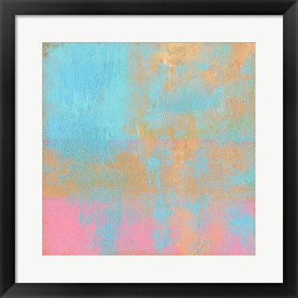 Framed Day Glow Pastel II Print