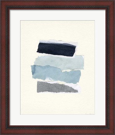 Framed Seaside Color Study III Print