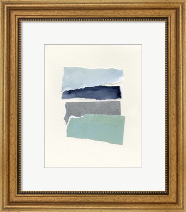 Framed Seaside Color Study IV Print