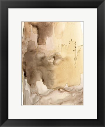 Framed Gilded Movement II Print