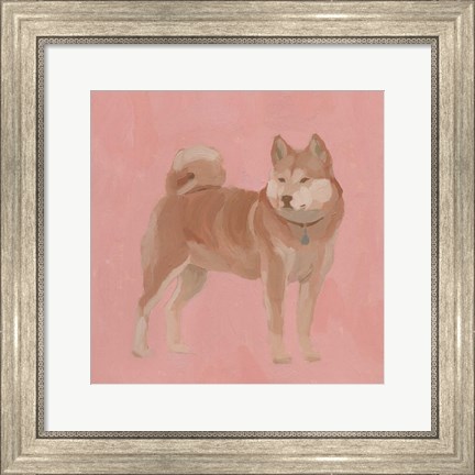 Framed Shiba Inu I Print