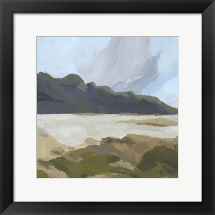 Framed Mossy Cove II Print