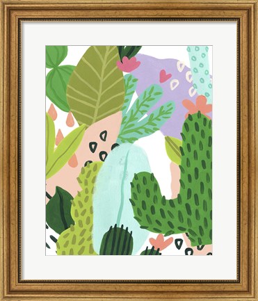 Framed Party Plants II Print