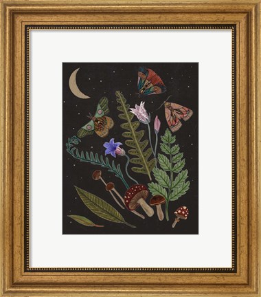 Framed Dark Forest III Print