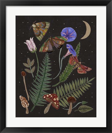 Framed Dark Forest IV Print