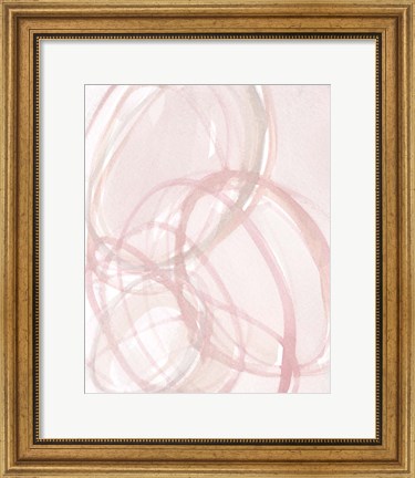 Framed Garden Bubbles I Print