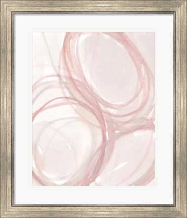 Framed Garden Bubbles II Print