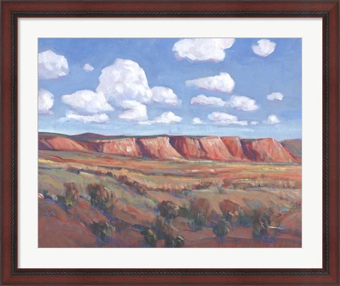 Framed Distant Mesa II Print