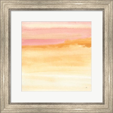 Framed Turmeric and Sand II Print