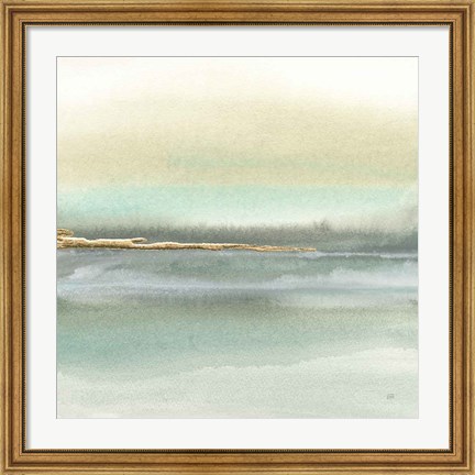 Framed Gold Earth II Print