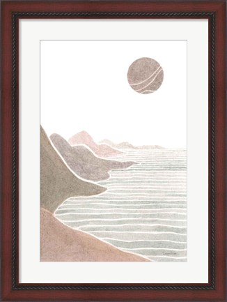 Framed Shore Upon Shore Print