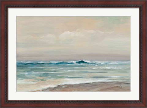 Framed Whispering Wave Print