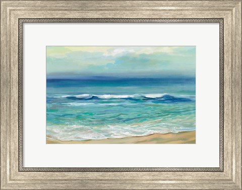 Framed Seaside Sunrise Print