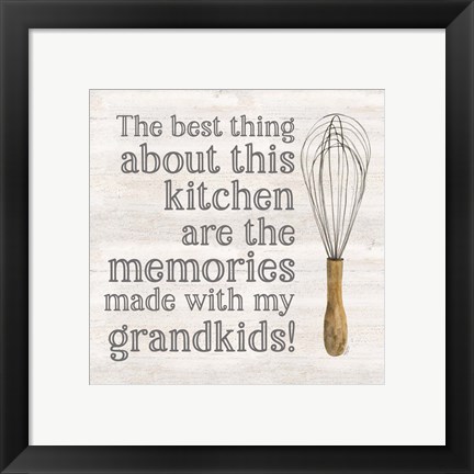 Framed Grandparent Life VII-Memories Print