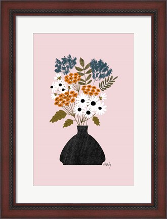 Framed Summer Wildflowers Print