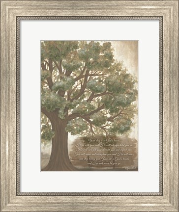 Framed Your Day is in God&#39;s Hands Print