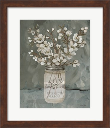 Framed Spring Blooms I Print