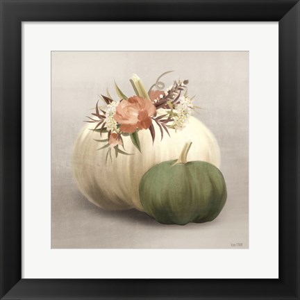 Framed Boho Pumpkins Print