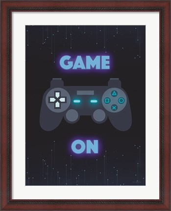 Framed Game On Print