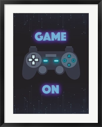 Framed Game On Print