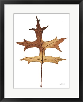 Framed Colors of the Fall I Brown Print