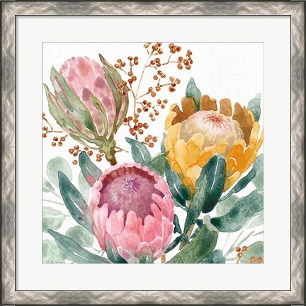 Framed Petal Passion IX Print