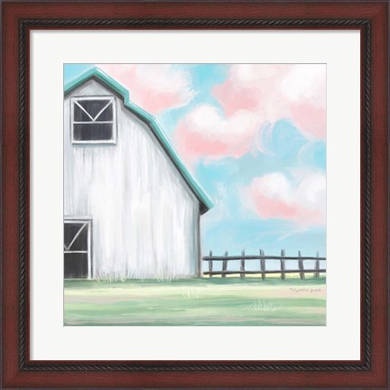 Framed Farmhouse Barn II Print