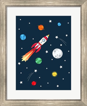 Framed Space Print