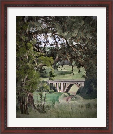 Framed Palouse RR Bridge Print