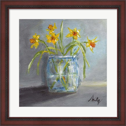 Framed Daffodils II Print