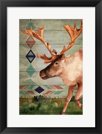 Framed Moose Print