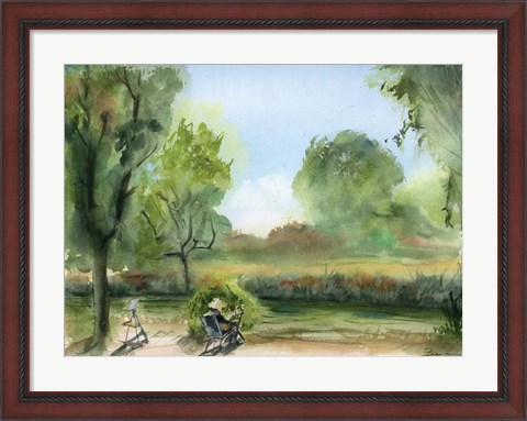 Framed Countryside Print