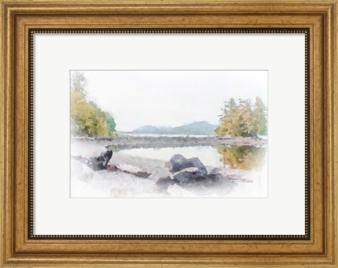 Framed Ketchikan Inlet II Print