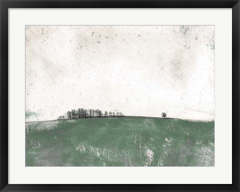 Framed Distant Trees Print