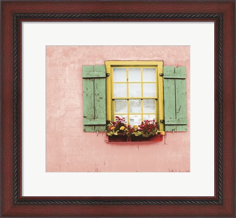 Framed Pink St. Augustine Print