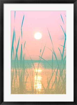 Framed Fresh Sunset Views Print