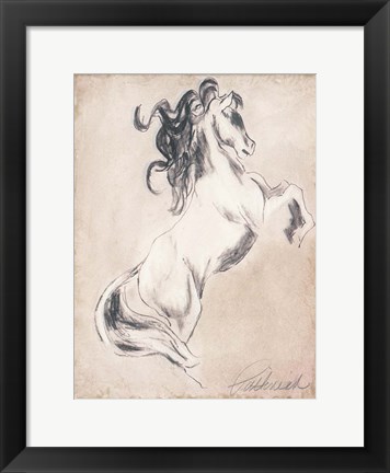 Framed Majestic Horse Print