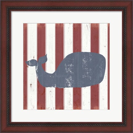 Framed American Coastal IV Print