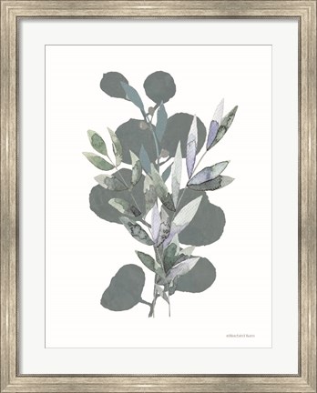 Framed Watercolor Greenery Series Print