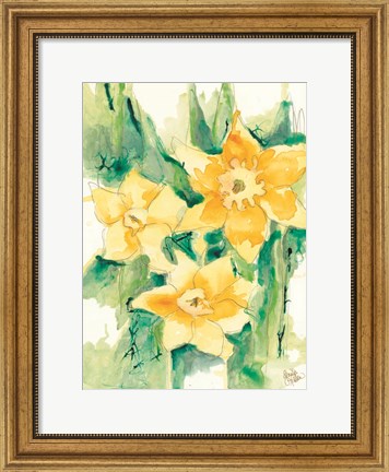 Framed First Blooms Print