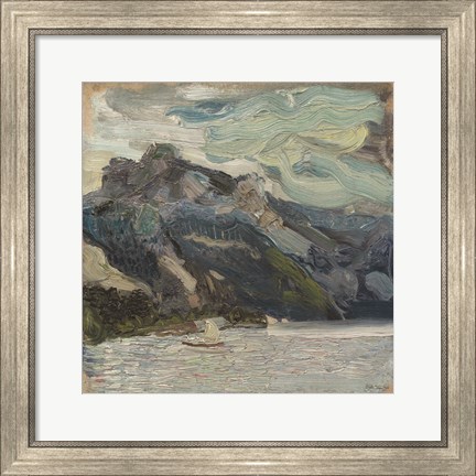 Framed Mountain Blues Print