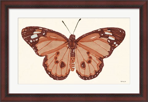 Framed Papillon 3 Print