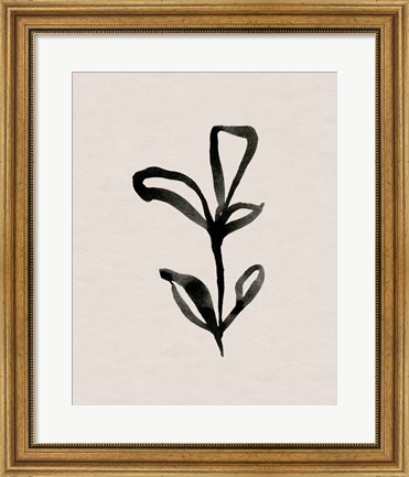 Framed Autumn Gesture III Print