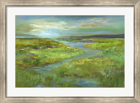 Framed Wetlands in Spring Print