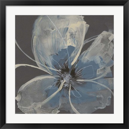 Framed Expressive Petals II Print