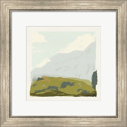 Framed Alpine Ascent II Print