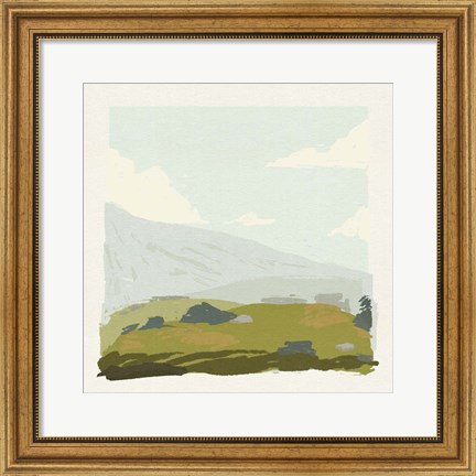 Framed Alpine Ascent III Print